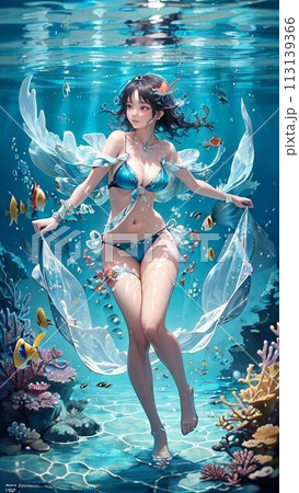 Water girl Water girl 113139366