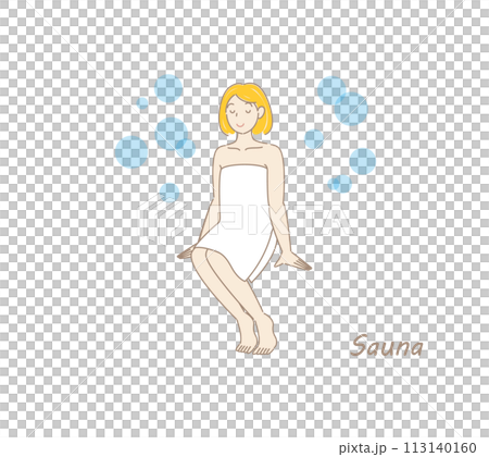 A cute sauna-loving woman who repeats the combination of sauna, cold bath, and outdoor bath.Toto Sauna Girl A cute sauna-loving woman who repeats the combination of sauna, cold bath, and outdoor bath.Toto Sauna Girl 113140160