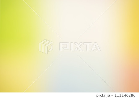カラフルで柔らかいイメージのカラーグラデーションの背景素材 113140296
