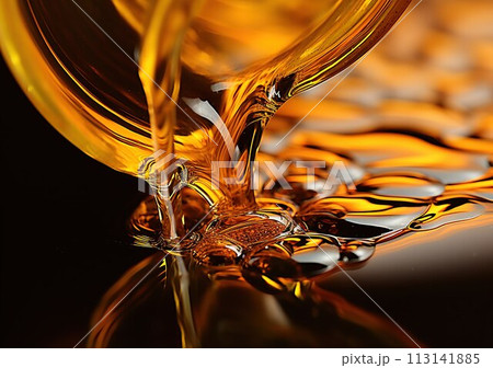 Gasoline oil, energy movement, gold liquid, oil refining industry, gold for profit, motor and car fluid mixture of flammable hydrocarbons combustible mix. 113141885