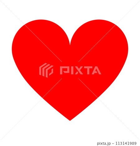 ハート　イラスト素材 113141989