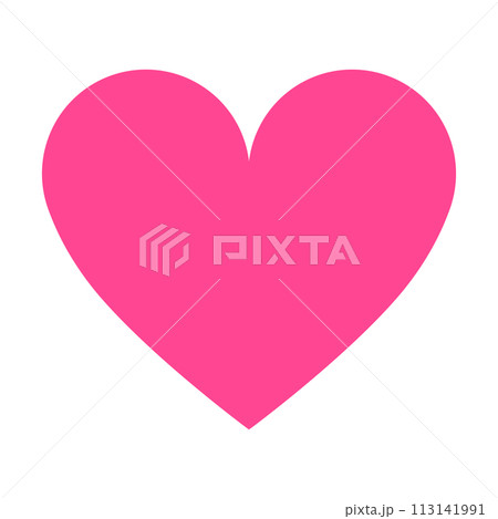 ハート　イラスト素材 113141991