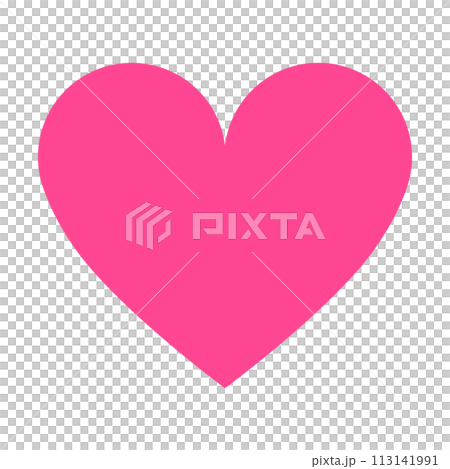 ハート　イラスト素材 113141991