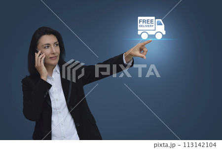 Business transportation service concept Business transportation service concept 113142104