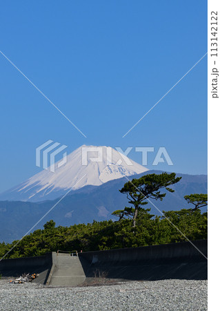 千本浜からの富士山 113142122