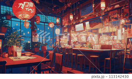 日本の古い居酒屋の風景 113142430