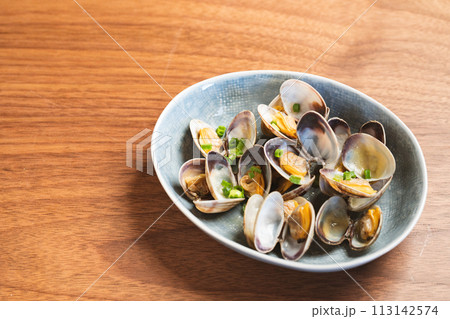 あさりの酒蒸し あさりの酒蒸し 113142574