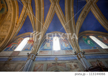 greek church of Cargese village, corse, france 113144066