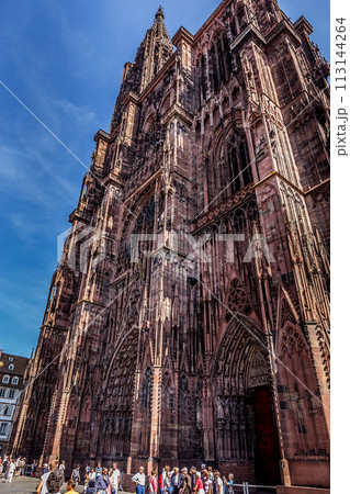 Notre dame de Strasbourg cathedral, France Notre dame de Strasbourg cathedral, France 113144264