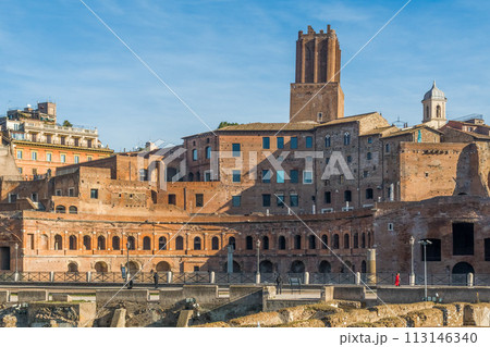Trajan's market in Rome, Italy 113146340