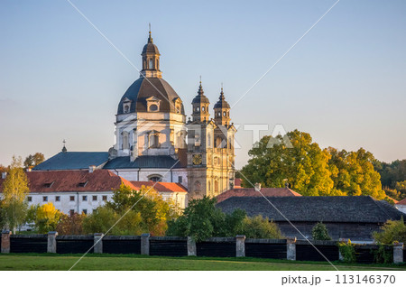 Pazaislis Monastery and Church in Kaunas, Lithuania Pazaislis Monastery and Church in Kaunas, Lithuania 113146370