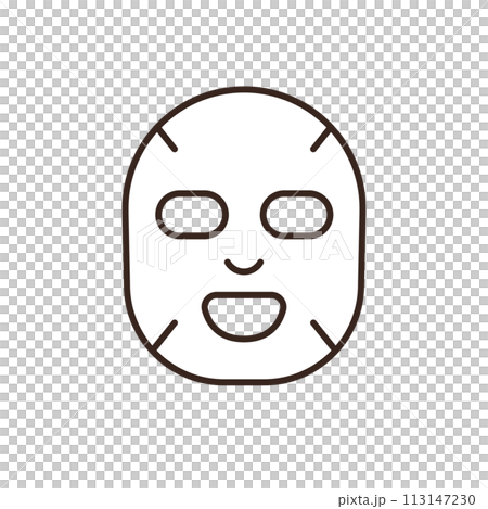 面膜插畫 113147230