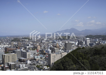 米子市街地の眺望(鳥取県) 米子市街地の眺望(鳥取県) 113147311