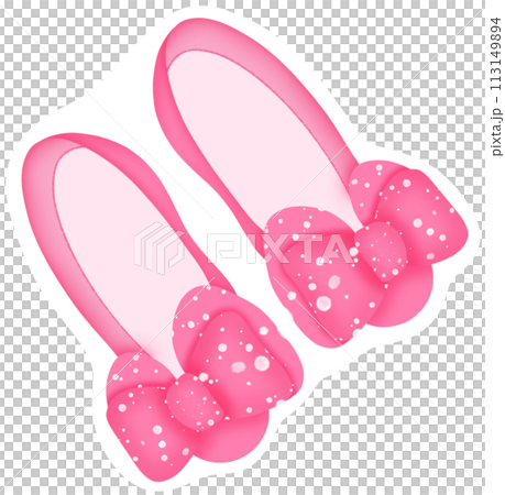 Pink shoes  113149894