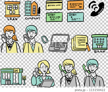 simple business icon set simple business icon set 113150422