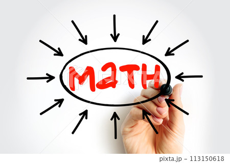 MATH - Mental Abuse To Humans acronym text with arrows, concept for presentations and reports MATH - Mental Abuse To Humans acronym text with arrows, concept for presentations and reports 113150618