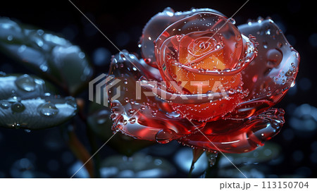ガラスの薔薇 113150704
