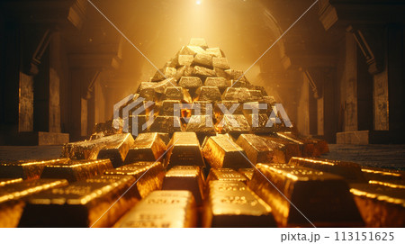 金の延べ棒	 113151625