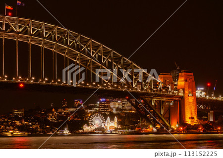 シドニーの夜光橋 113152225