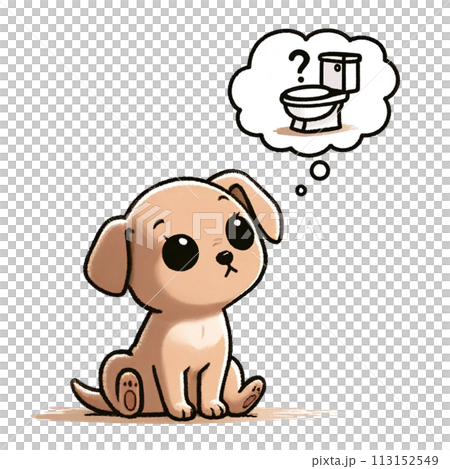 小狗想著上廁所 113152549