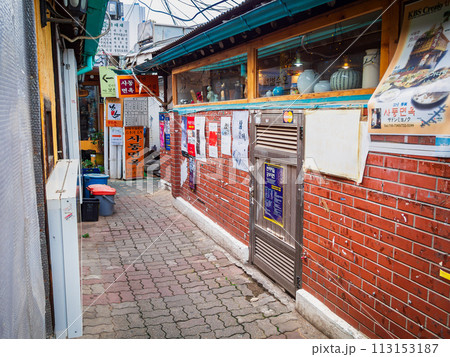 ソウル　仁寺洞の路地裏 113153187
