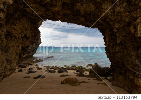 宮古島の砂山ビーチ 113153794