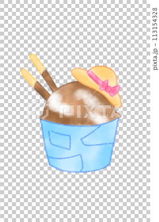 夏を待ちきれないアイスクリーム 夏を待ちきれないアイスクリーム 113154328