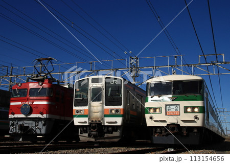 東北線小山車両センターに里帰りした懐かしの車両たち(小山車両センター撮影会)_2024/3/2撮影 113154656