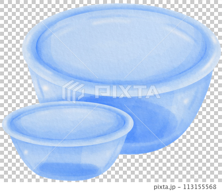 Blue Mixing Bowls for Kitchen 113155568