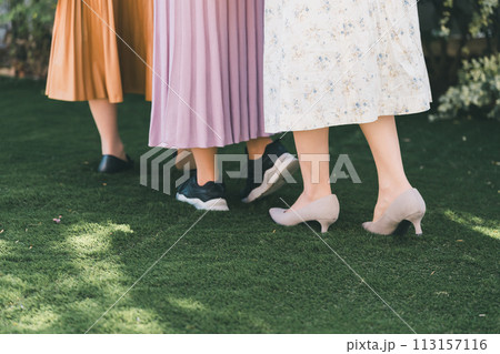 a forty-something woman a forty-something woman 113157116