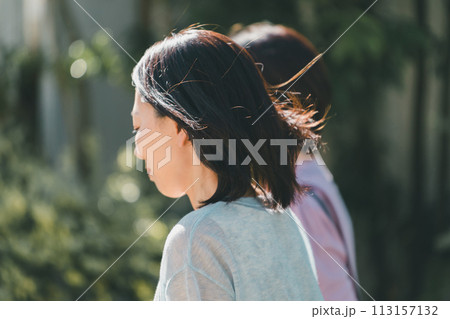 a forty-something woman 113157132