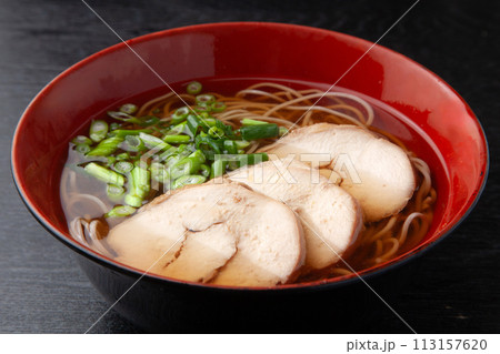 冷たい肉そば 113157620