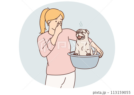 Woman in astronaut space suit holds poster calling for saving planet and taking care environment Woman in astronaut space suit holds poster calling for saving planet and taking care environment 113159055