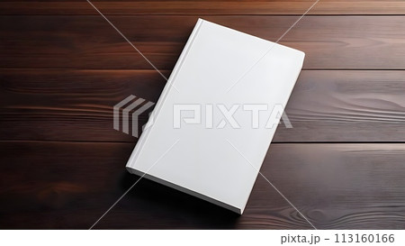 book mock up wood desk 113160166