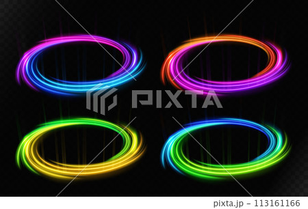 Rotating Vortex Set. Suitable For Product Advertising, Product Design, and Other, Vector Illustration Rotating Vortex Set. Suitable For Product Advertising, Product Design, and Other, Vector Illustration 113161166