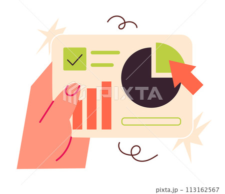 Data analysis financial performance chart Data analysis financial performance chart 113162567
