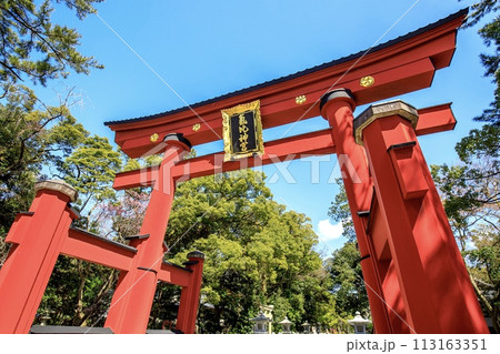 敦賀市、気比神宮の大鳥居(日本三大木造鳥居) 敦賀市、気比神宮の大鳥居(日本三大木造鳥居) 113163351
