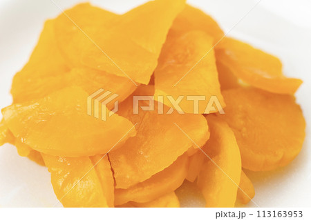 つぼ漬け 白バック つぼ漬け 白バック 113163953