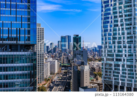 東京　渋谷フクラス17階 屋上テラス SHIBU NIWAからの眺め 113164380