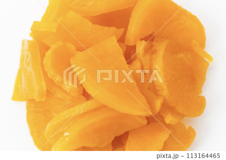 つぼ漬け　白背景 113164465