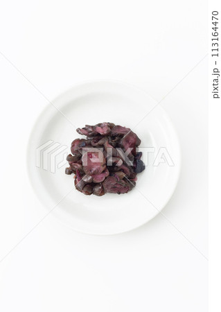 しば漬　白バック 113164470