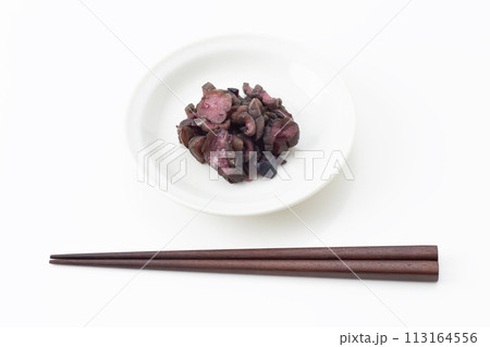 柴漬け　白バック 113164556