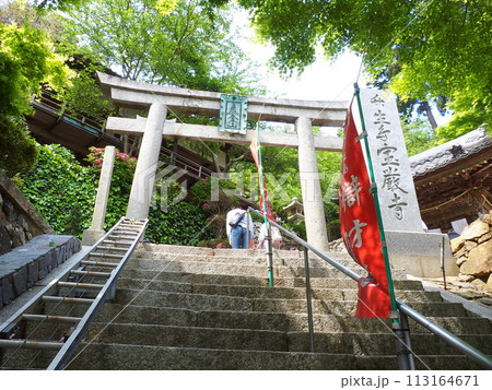 宝厳寺 参道 階段 宝厳寺 参道 階段 113164671