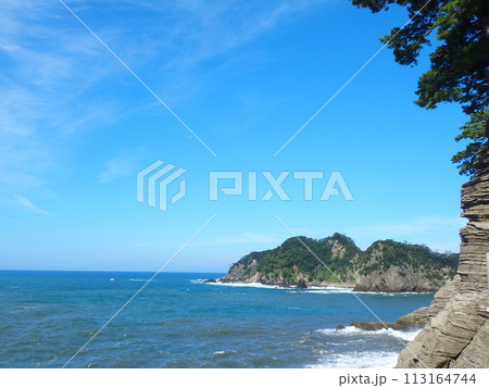 堂ヶ島 伊豆 海の風景 堂ヶ島 伊豆 海の風景 113164744