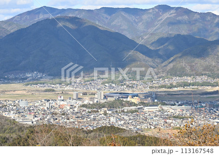 かめおか霧のテラスからの眺望（京都府亀岡市） 113167548