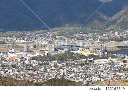 かめおか霧のテラスからの眺望（京都府亀岡市） 113167549