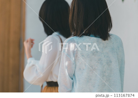 a forty-something woman 113167874