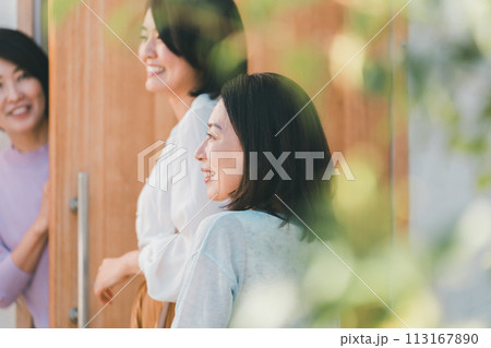 a forty-something woman 113167890