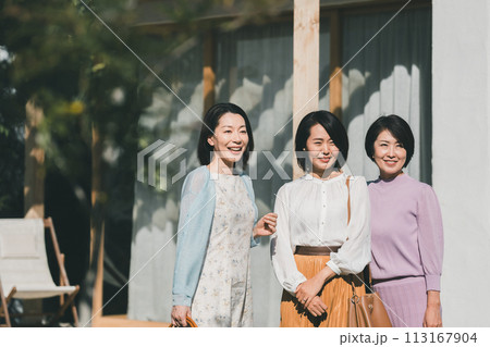 a forty-something woman a forty-something woman 113167904