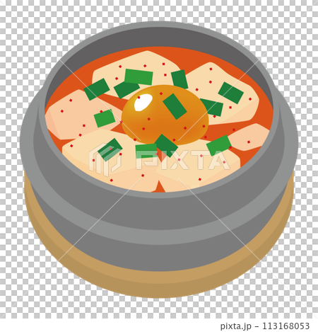 スンドゥブチゲのイラスト 113168053